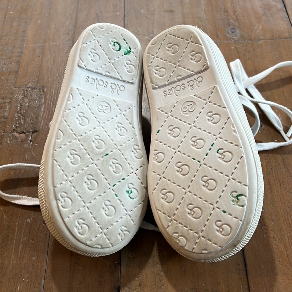 Old soles black leather sneakers - Picture 5 of 11